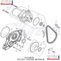 pignone di avviamento per motore Skyteam 50cc Bilder 1 pignone di avviamento per motore Skyteam 50cc Bilder 1