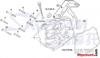 Carter destro 125cc per Trex Skyteam