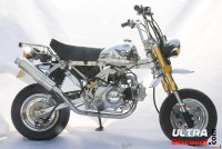 Marmitta cromato per Monkey Gorilla 125cc Bilder 2 Marmitta cromato per Monkey Gorilla 125cc Bilder 2