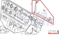 Braccio di turno di cambio per motori Skyteam 125cc