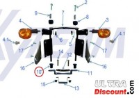 Supporto faro Silent block per Skyteam X-bongo Bilder 1 Supporto faro Silent block per Skyteam X-bongo Bilder 1