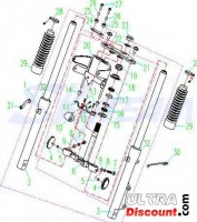 Supporto faro Silent block per Skyteam Cobra Bilder 1 Supporto faro Silent block per Skyteam Cobra Bilder 1