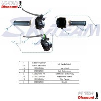 Leva frizione per Dax 50cc-125cc - Alluminio Bilder 1