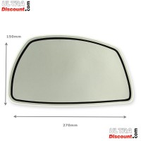 Adesivo GRIGIO per serbatoio Skymini (sinistra) Bilder 1