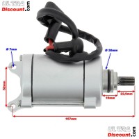 Motorino di avviamento per quad 200cc STIIE (pignone a 9 denti) Bilder 1