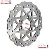 Disco freno posteriore per Quad Shineray 250ST-9C (4mm)