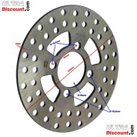 Disco freno anteriore per Quad Shineray 250ST-5