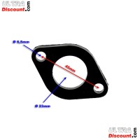 Traversino per pipa di immissione per Quad Shineray 150cc (XY150STE)