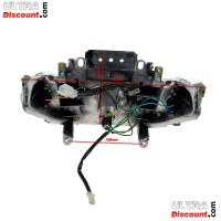 Luce posteriore per scooter Baotian BT49QT-9 Bilder 2