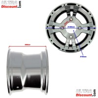 Cerchio posteriore in alluminio per quad Shineray 300cc (XY300ST-4E)