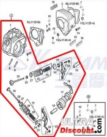 Testata completa 125cc per Dax Skyteam Bilder 1