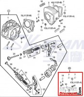 Accessori per culatta del motore per Monkey Gorilla Skyteam 125cc