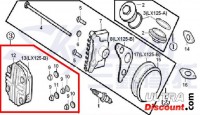 Coperchio della testata completa 125cc per Monkey Gorilla Bilder 1