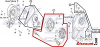 Sistema avviamento completo per motori Skyteam 125cc
