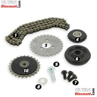 Kit catena di distribuzione 50cc per Monkey Gorilla Bilder 2