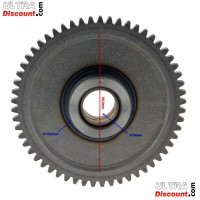 Pignone scatola cambio per Quad Shineray 200cc (57 denti) Bilder 3