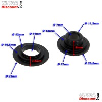 Sede valvola + semicono per motore Quad Shineray 250ST-9C (Motori 172MM)