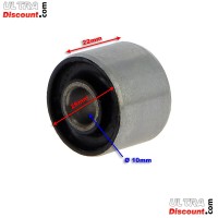 Silentblock per motore scooter Jonway (Ø : 28 mm) Bilder 1