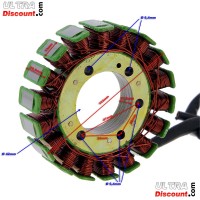 Statore magnetico di avviamento per Quad Shineray 250ST-9C