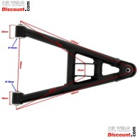 Triangolo sospensione inferiore destra per Quad Shineray 200cc (XY200ST-6A)