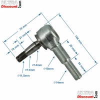 Snodo sospensione superiore per Quad Shineray 150cc