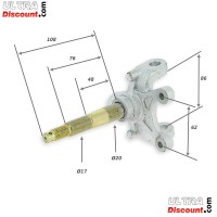 Braccio asse sinistro per quad Shineray 250cc ST-9E Bilder 1