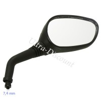 Specchietto retrovisore destro per scooter Baotian BT49QT-9 (nero) Bilder 1