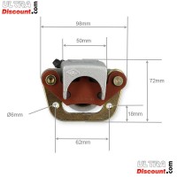 Pinza freno anteriore destro per Quad Bashan 300cc (BS300S-18) Bilder 1 Pinza freno anteriore destro per Quad Bashan 300cc (BS300S-18) Bilder 1