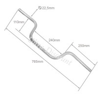 Manubrio per Quad Shineray 250cc ST-9E - STIXE