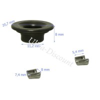 Sede valvola + semiconi per motore Quad Shineray 200cc (XY200ST-6A) Bilder 1