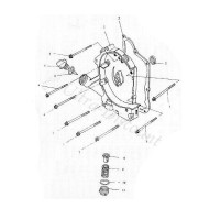 Guarnizione ad anello per tappo rete filtraggio olio per Scooter 50cc a 4 tempi