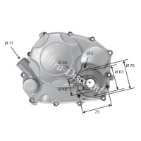 Carter frizione per Quad Shineray 250cc ST-9E - STIXE