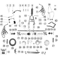 Anello per assale posteriore per Quad Shineray 250cc ST-9E 