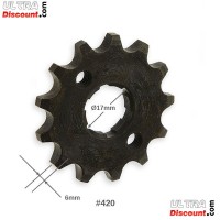 Pignone a 17 denti Per T-REX 50cc - 125cc (420) Bilder 1