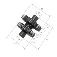 Pignone intermedio motorino di avviamento per Quad SHINERAY 250STXE Bilder 1