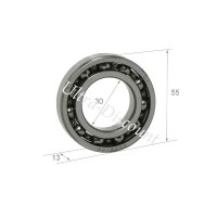 Cuscinetto motore per quad Shineray 200cc STIIE - STIIE-B (Ø:55 - 6006)