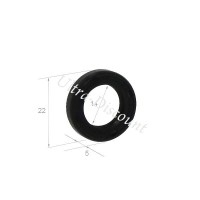 Guarnizione spy per scatola cambio per quad Shineray 250STXE (14x22x5) Bilder 1
