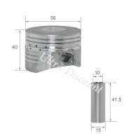 Kit cilindro per Pit Bike ( LIFAN : 1P56FMJ ) Bilder 2