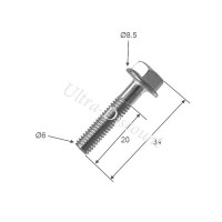 Bullone di fissaggio per coperchio testata per quad Shineray 200cc 