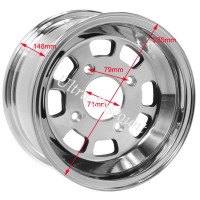 Cerchio in alluminio anteriore per Quad Bashan 200cc (BS200S-7)