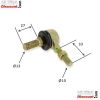 Braccetto sterzo con testine snodate per Quad Bashan 300cc (BS300S-18) Bilder 1 Braccetto sterzo con testine snodate per Quad Bashan 300cc (BS300S-18) Bilder 1