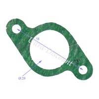 Guarnizione per pipa di immissione per quad Shineray 300cc Bilder 1 Guarnizione per pipa di immissione per quad Shineray 300cc Bilder 1