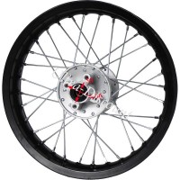 Cerchio posteriore per Pit Bike 14'' (Nero, tipo 1)