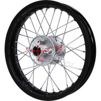 Cerchio posteriore per Pit Bike 12'' (tipo 1, nero)