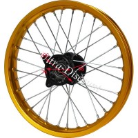 Cerchio anteriore 14'' per Pit Bike (oro) Bilder 1