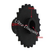 Pignone 23 denti per Quad Shineray 150cc (XY150ST) Bilder 1