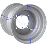 Cerchio posteriore per Quad 200cc JYG (18x9.5-8) 200mm
