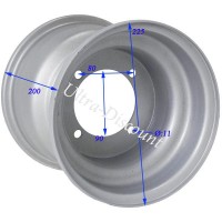 Cerchio posteriore per Quad 200cc JYG (18x9.5-8) 200mm Bilder 1 Cerchio posteriore per Quad 200cc JYG (18x9.5-8) 200mm Bilder 1