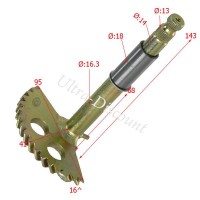 Asse Kick Starter per Quad Shineray 150cc (XY150STE) Bilder 1