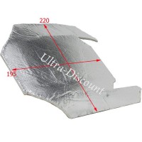 Protezione serbatoio in alluminio per mini moto H2O